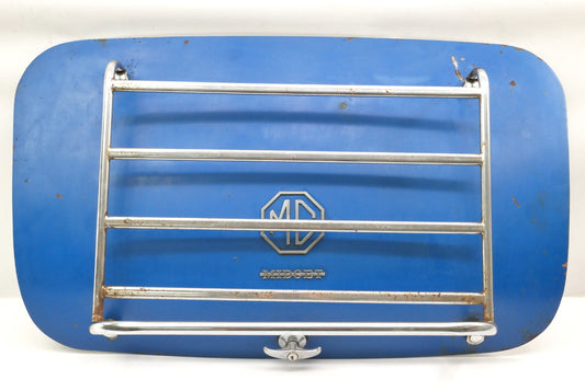 Trunk Lid Boot Deck w/ Cargo Rack 1969 MG Midget - Blue