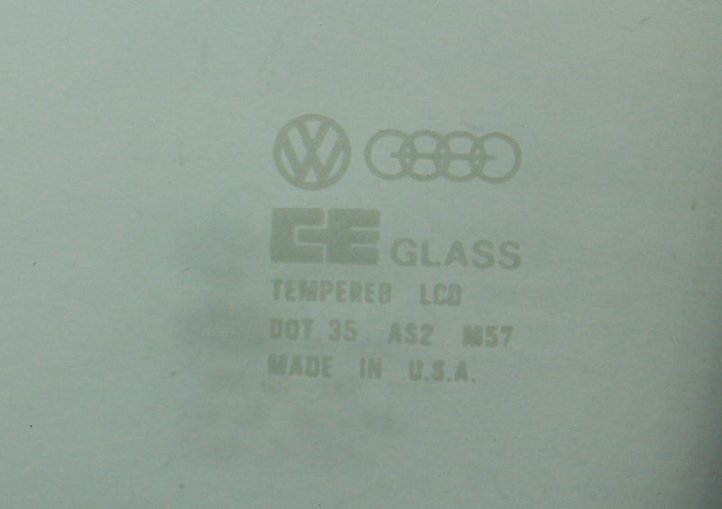 LH Front Stationary Quarter Non-Vent Window Glass 75-84 VW Rabbit Jetta MK1 -