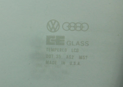 LH Front Stationary Quarter Non-Vent Window Glass 75-84 VW Rabbit Jetta MK1 -