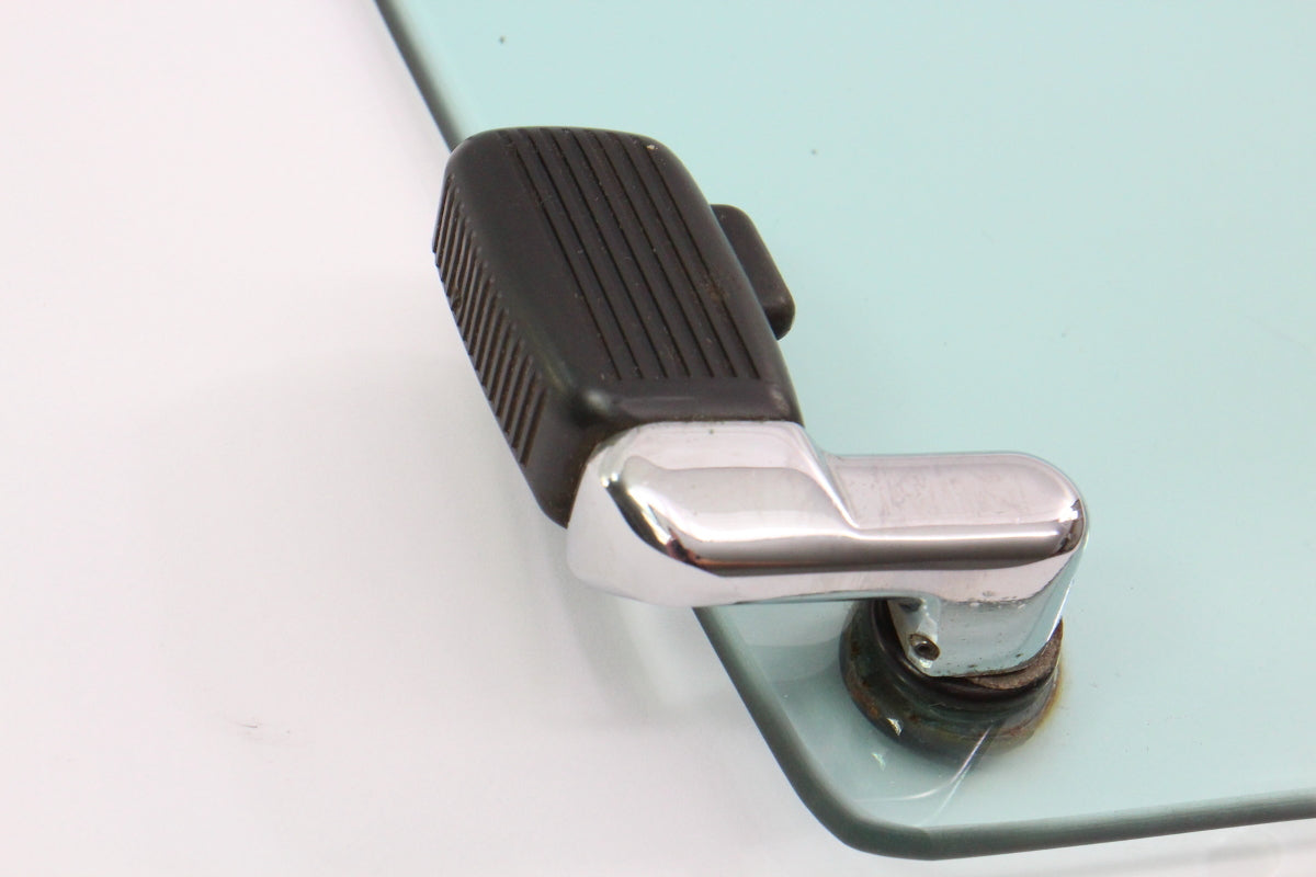 LH Bolt Thru Vent Window Door Glass 75-84 VW Rabbit GTI Cabriolet MK1 - Genuine