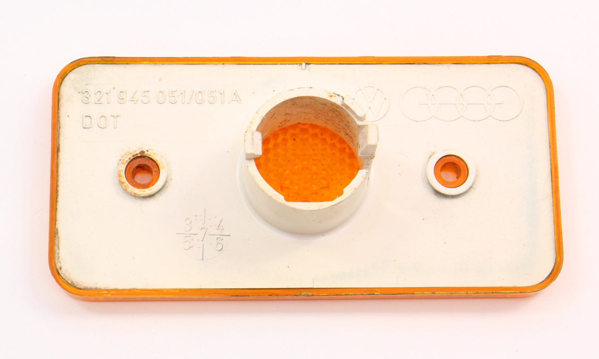 Fender Side Marker Light Lamp VW Rabbit Mk1 Cabriolet Dasher - 321 945 051