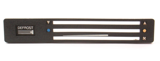 Climate Temp Controls Trim Face Plate 75-80 VW Rabbit MK1 Early ~ 171 919 383 D