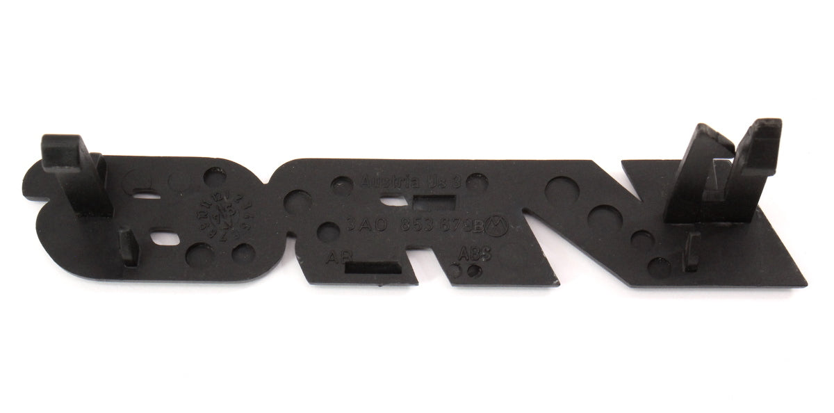 VR6 Grille Grill Emblem Badge 95-97 VW Passat B4 - Genuine - 3A0 853 679 B