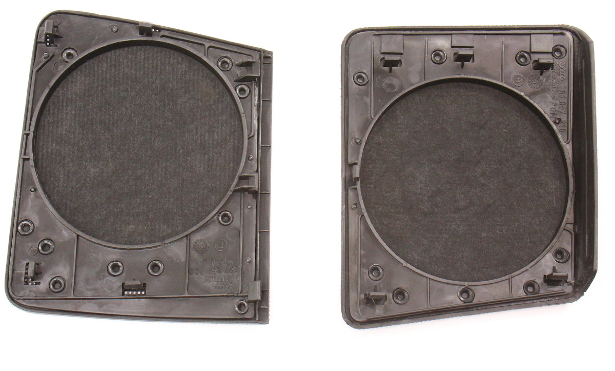 Dash Speaker Covers Set 90-97 VW Passat B3 B4 Grille Grill - 357 857 209 / 210