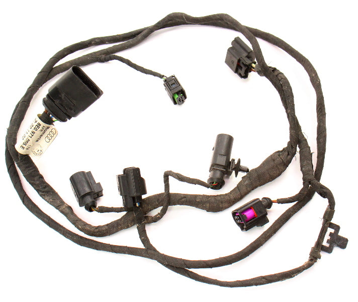 Front Bumper Foglight Horn Wiring Harness 02-05 Audi A4 B6 - OEM - 8E0 971 095 E