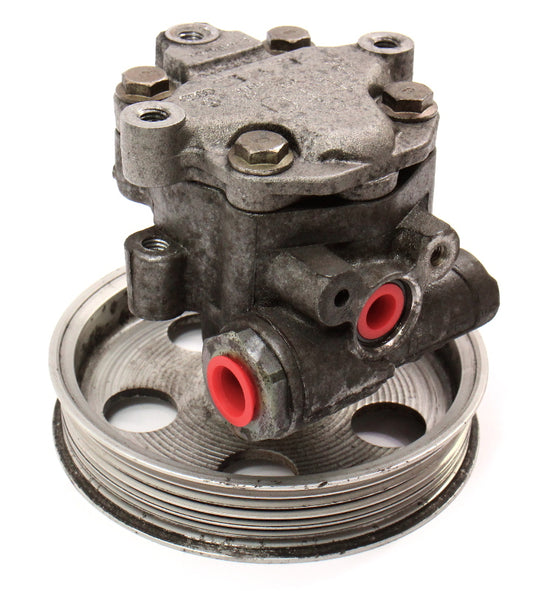 Power Steering Pump & Pulley 02-06 Audi A4 B6 1.8T - Genuine - 8E0 145 153 ES