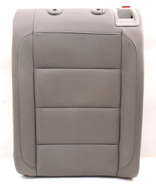 LH Rear Seat Back Rest & Latch 05-10 VW Jetta MK5 - Art Gray Leatherette
