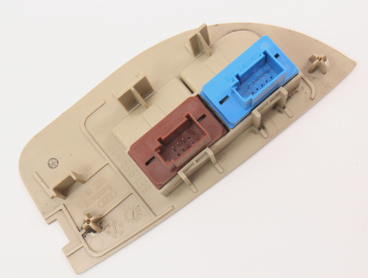 LH Door Panel Trunk Alarm Switch Trim 02-08 Audi A4 B6 B7 - 8E1 959 527 B