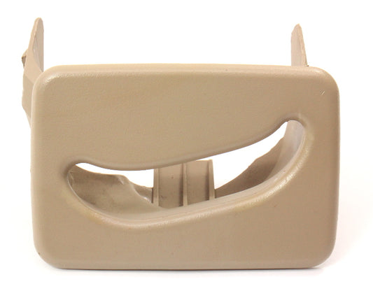 Center Rear Seatbelt Seat Belt Guide Trim Cover 02-05 Audi A4 B6 Beige - Genuine
