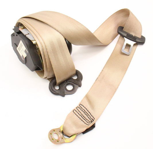 Center Rear Seatbelt Seat Belt 02-05 Audi A4 B6 - Genuine - 8E5 857 807 Q