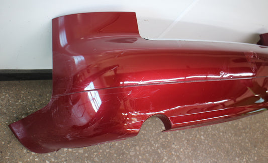 Rear Bumper Cover 02-04 Audi A4 B6 Sedan LZ3H Crimson Red Genuine 8D5 807 511 A