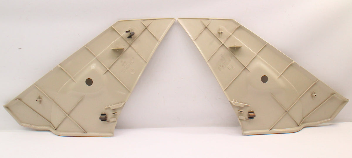Rear C Pillar Interior Sail Panel Trim Set 85-92 VW Jetta Mk2 Sedan 167 867 295