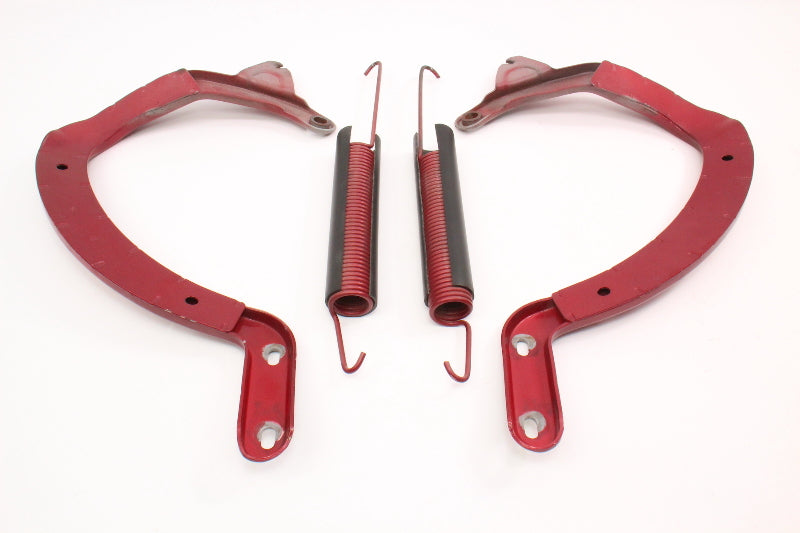 Trunk Hinges & Springs 85-92 VW Jetta MK2 - LA3V Red - Genuine
