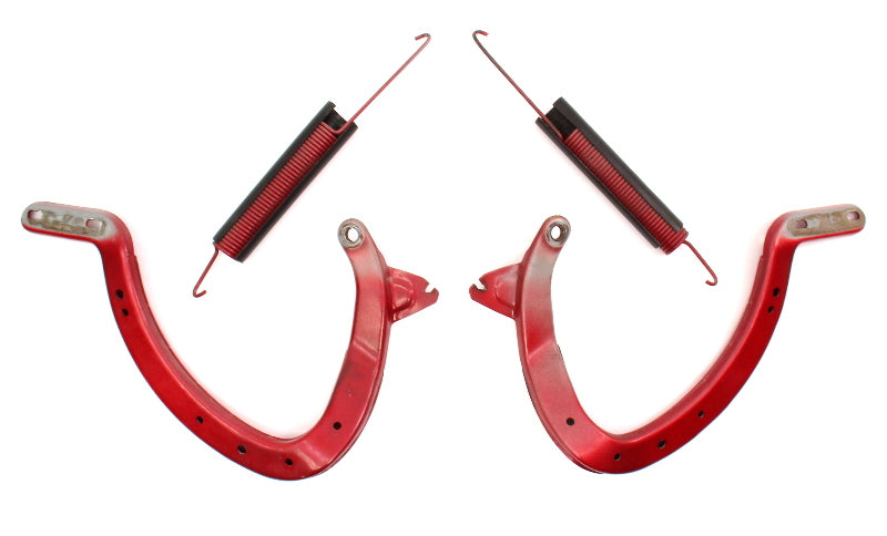 Trunk Hinges & Springs 85-92 VW Jetta MK2 - LA3V Red - Genuine