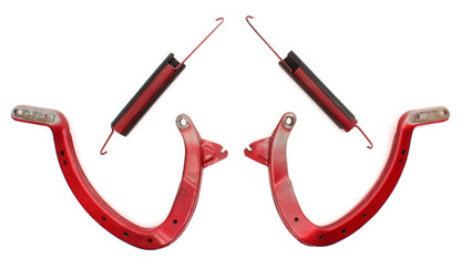 Trunk Hinges & Springs 85-92 VW Jetta MK2 - LA3V Red - Genuine