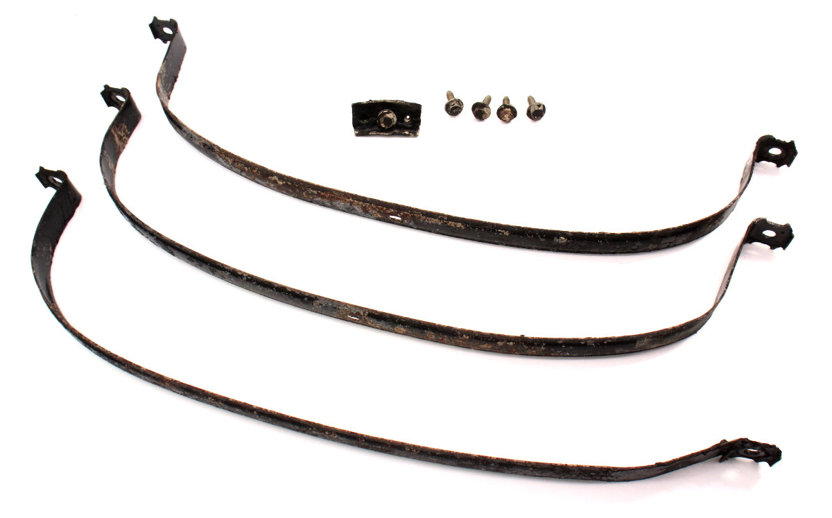 Gas Fuel Tank Straps Brackets & Hardware 85-92 VW Jetta Golf GTI MK2 - Genuine