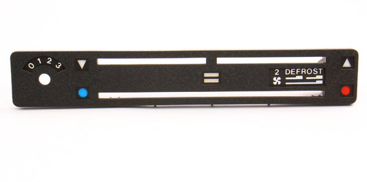 Climate Temp Controls Trim Face Plate 75-80 VW Rabbit MK1 Early . 171 919 383 E