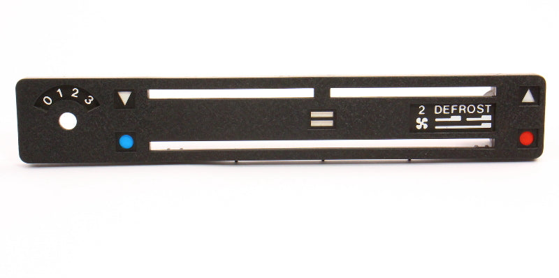 Climate Temp Controls Trim Face Plate 75-80 VW Rabbit MK1 Early . 171 919 383 E