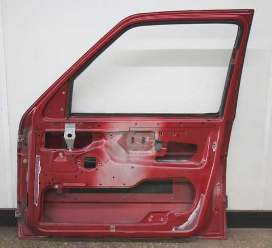RH Front Door Shell 85-92 VW Jetta Golf MK2 4DR LA3Z Red - Genuine