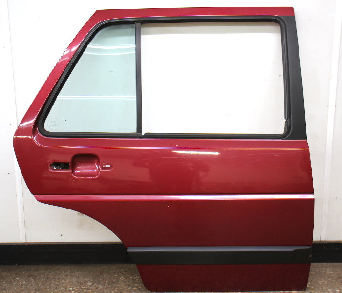 RH Rear Door Shell 85-92 VW Jetta Golf MK2 4DR LA3Z Red - Genuine