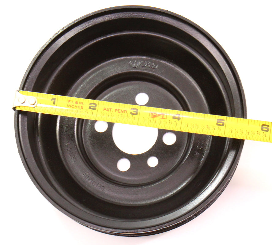 Crank Shaft Pulley 90-92 VW Corrado G60 - Genuine - 037 105 255 A
