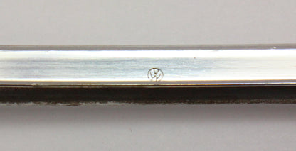 LH Front Chrome Aluminum Window Trim Molding 75-84 VW Rabbit Mk1 2 Door Genuine
