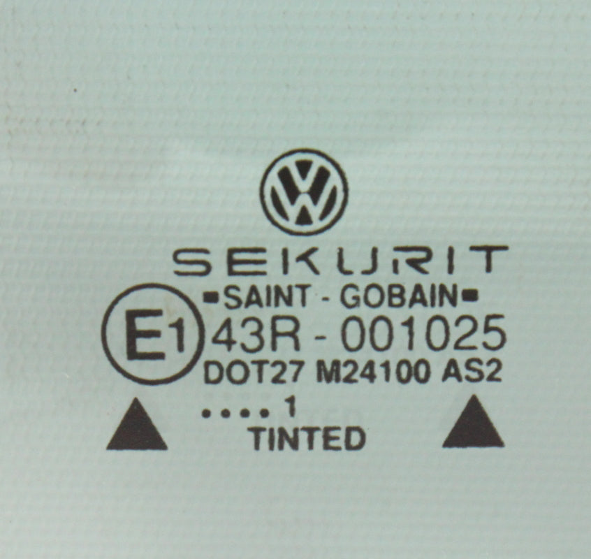 Quarter Corner Window Glass Non-Vented 75-84 VW Rabbit Truck Jetta MK1 Cabriolet