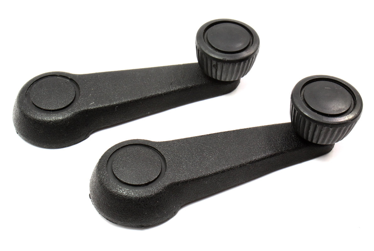 Pair Manual Window Crank Handles VW Rabbit Jetta MK1 Cabriolet Scirocco Genuine