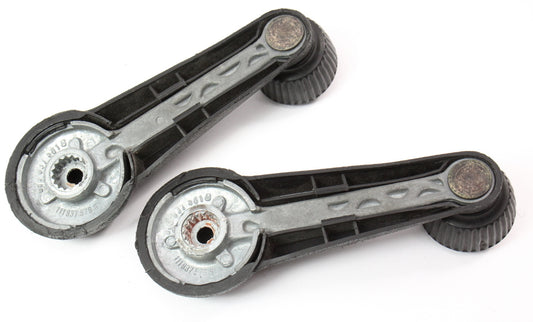 Pair Manual Window Crank Handles VW Rabbit Jetta MK1 Cabriolet Scirocco Genuine