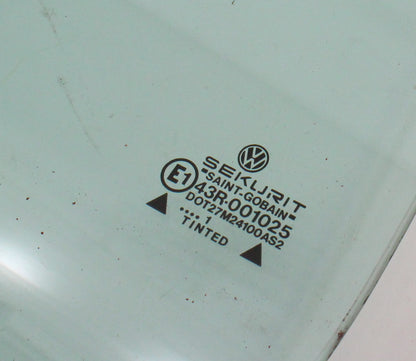 LH Front Exterior Door Window Side Glass 80-93 VW Rabbit Cabriolet MK1 - Genuine