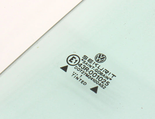 LH Rear Window Side Glass 80-93 VW Rabbit Convertible Cabriolet MK1 - Genuine -
