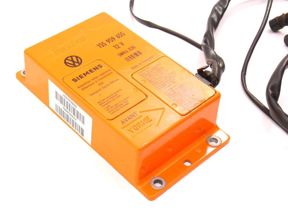 Airbag Control Module Computer 90-93 VW Cabriolet - Genuine - 155 959 655