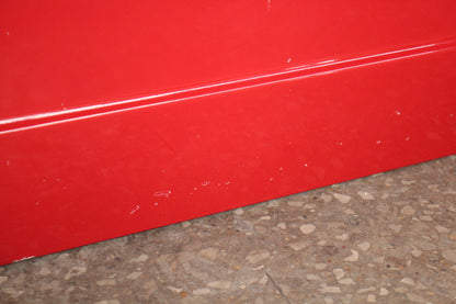Pair Door Shell Skins 80-93 VW Rabbit Convertible Cabriolet MK1 Red - Genuine