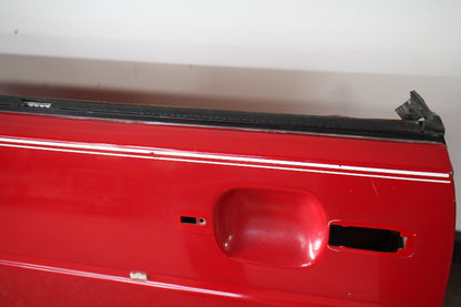Pair Door Shell Skins 80-93 VW Rabbit Convertible Cabriolet MK1 Red - Genuine