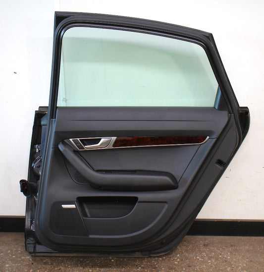 RH Rear Complete Door Assembly 05-11 Audi A6 S6 C6 LZ7Q Oyster Grey