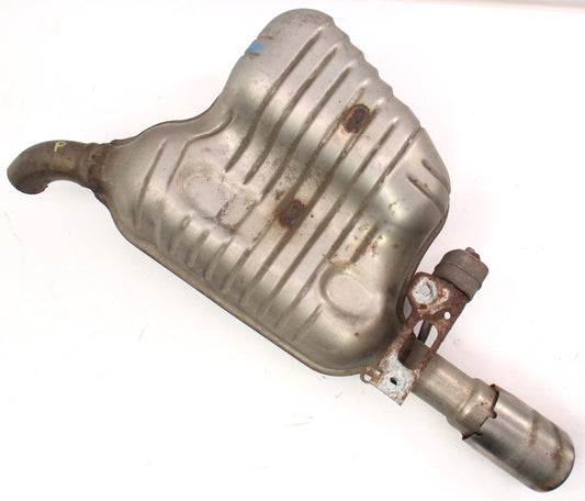 RH Exhaust Muffler 05-08 Audi A6 C6 3.2 - Genuine - 4F0 253 612 S