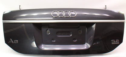 Trunk Deck Lid 05-11 Audi A6 C6 Sedan LZ7Q Oyster Grey - Genuine