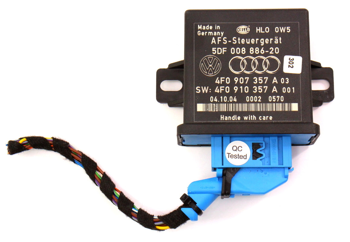 Headlight Range Control Module Audi A3 S3 A4 S4 A6 S6 Q7 TT - 4F0 907 357 A