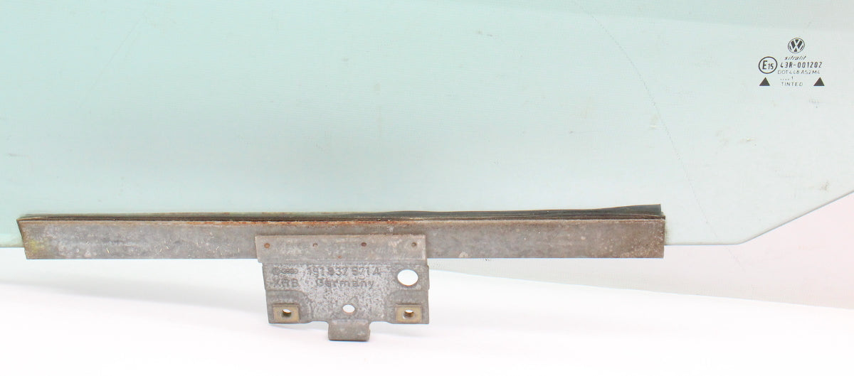 LH Front Side Window Door Exterior Glass 88-92 VW Jetta Golf 4 Door Mk2 Genuine