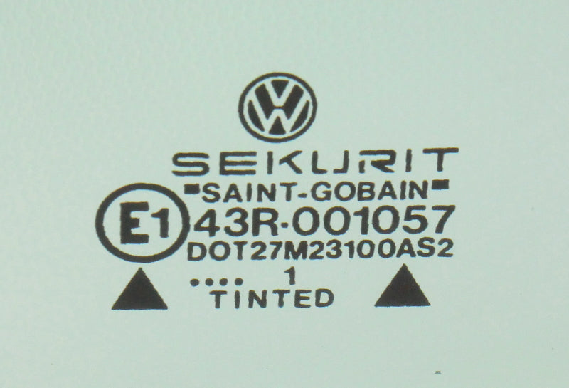 Rear Back Glass Window Windshield 86-92 VW Jetta Mk2 ~ Genuine