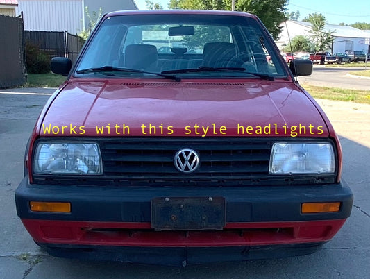Radiator Core Headlight Mount Support 85-92 VW Jetta Golf GTI MK2 - Genuine -