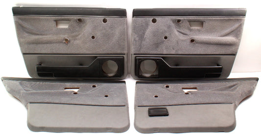 Door Panel Set 85-92 VW Jetta Golf MK2 4 Door Grey Genuine 193 867 011 012 211