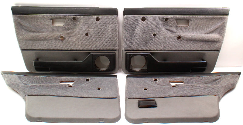 Door Panel Set 85-92 VW Jetta Golf MK2 4 Door Grey Genuine 193 867 011 012 211