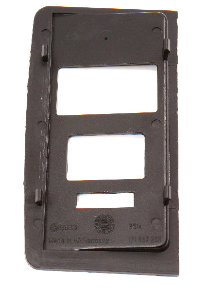 LH Dash Switch Trim 81-93 VW Cabriolet Rabbit Convertible Jetta MK1 171 867 255