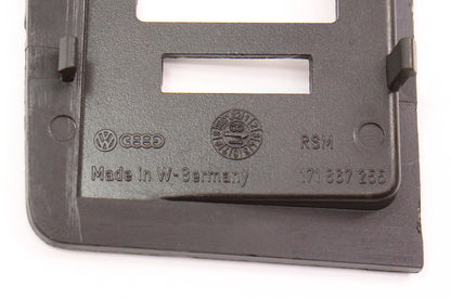 LH Dash Switch Trim 81-93 VW Cabriolet Rabbit Convertible Jetta MK1 171 867 255