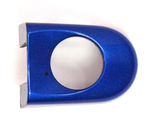 LH Exterior Door Handle Thumb Cap 98-10 VW Beetle LA5W Ravenna Blue 1C0 837 879