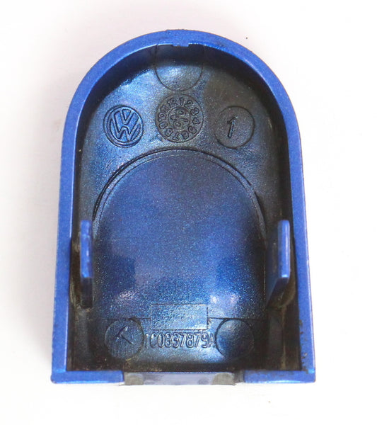 RH Exterior Door Handle Thumb Cap 98-10 VW Beetle LA5W Blue - 1C0 837 879 A