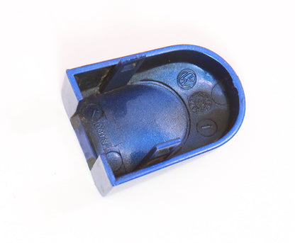 RH Exterior Door Handle Thumb Cap 98-10 VW Beetle LA5W Blue - 1C0 837 879 A