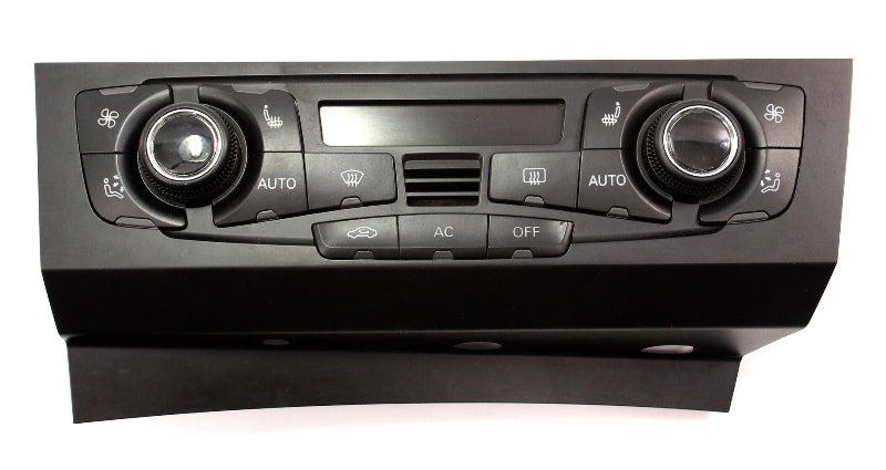 Dual Climate Temp HVAC Controls 09-12 Audi A4 B8 - Genuine - 8T1 820 043 AC