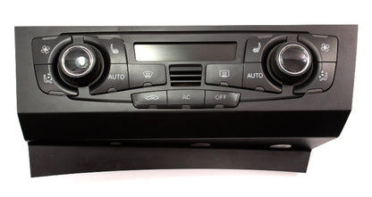 Dual Climate Temp HVAC Controls 09-12 Audi A4 B8 - Genuine - 8T1 820 043 AC